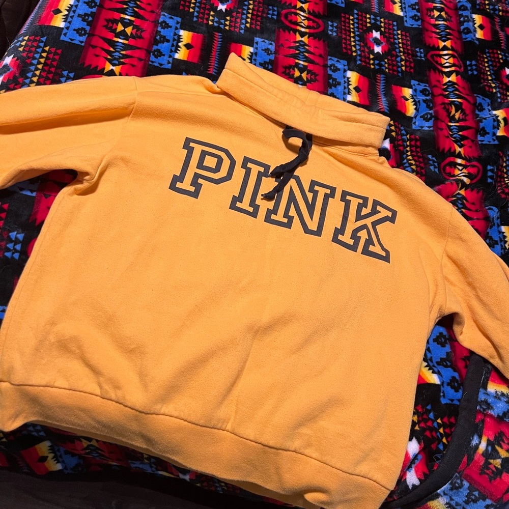 PINK Victoria's Secret Yellow Sweater